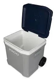 Ізотермічний контейнер на колесах Igloo Maxcold Latitude 62 Roller 56 л сірий з синім - мініатюра 4