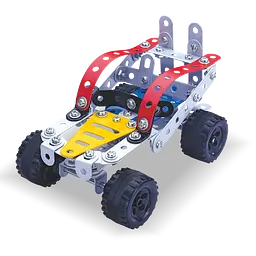 Конструктор Zephyr Mechanic Racing Cars металевий розвивальний 155 елементів 15 моделей - мініатюра 2