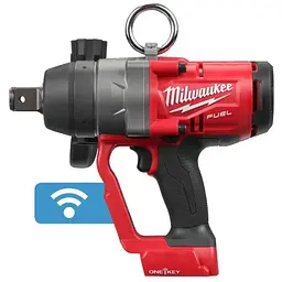 Гайковерт акумуляторний безщітковий 1'' MILWAUKEE, M18 ONEFHIWF1-0, 2400Нм, з кільцем (каркас)