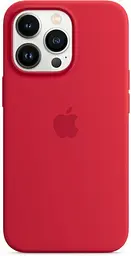 Чохол Silicone Case з MagSafe для Apple iPhone 13 Pro (6.1) Red ААА [72335] - мініатюра 2