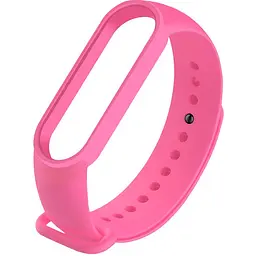 Ремінець для фітнес-браслета Lemfo для Xiaomi Mi Band 5, 6, 7 рожевий