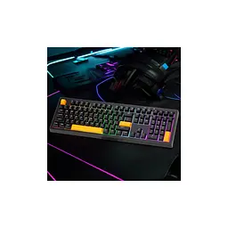 Клавіатура Xtrike ME ME KB-512 LED USB UA Black (KB-512BKUA) - мініатюра 3