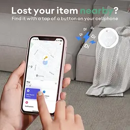 Atuvos Smart Bluetooth Air Tracker 1 Pack, Keys Finder працює з Apple Find My (тільки iOS), локатор предметів для ключів - мініатюра 6