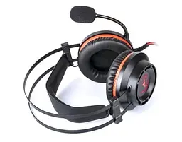 Навушники GDX-7450 Backlit, Black REAL-EL teh0023894 - мініатюра 4