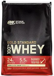 Комплексний Сироватковий Протеїн з ВСАА Gold Standard - 4540 г