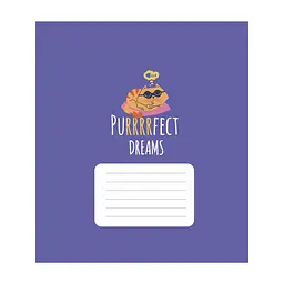 Зошит Школярик Purrrfect cats 18 аркушів лінія (018-3562L), в асортименті - мініатюра 4