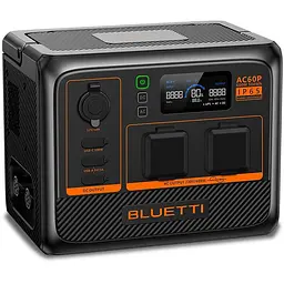 Зарядна станція Bluetti AC60P - мініатюра 4