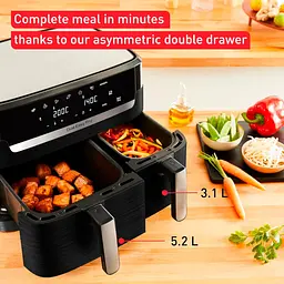 Мультипіч Tefal Dual Easy Fry EY9018 [128723] - мініатюра 4