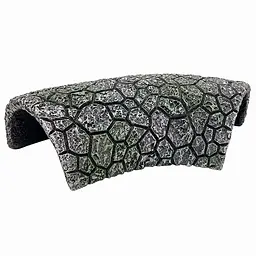 Декорація Hobby Cracked Rock Cave 1 17x8,5x5 см для акваріума і тераріуму (41792)