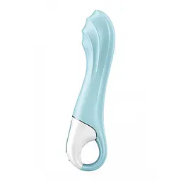 Вібратор Satisfyer Air Pump Vibrator 5+ 21 см блакитний - мініатюра 2