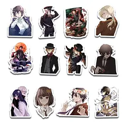 Стікерпак GeekLand Bungo Stray Dogs 45 штук (SP BSD 01) - мініатюра 4