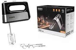 Міксер EHM-345, Black/Silver, 450W Eisen teh0020364 - мініатюра 8
