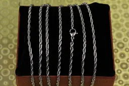 Цепь Xuping Jewelry канатик 60 см 2 мм серебристая