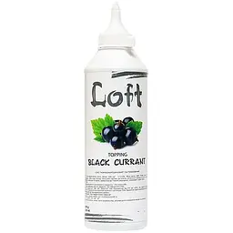 Топінг-соус LOFT Чорна смородина 600 г (4823113301699)