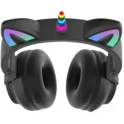 Навушники Unicorn Bluetooth Stereo STN-27 LED black - мініатюра 2