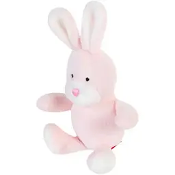 Іграшка для собак GiGwi Plush Заєць з пищалкою, 11 см (75119)