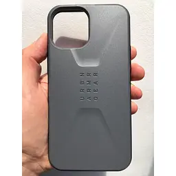 Оригінальний протиударний чохол UAG Civilian для iPhone 12 Pro Max (6.7") Silver 11236D113333 - мініатюра 3
