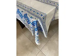 Клейонка SELENA без основи 1,2м х 50м д/столу х тонка, "Вишиванка синя"