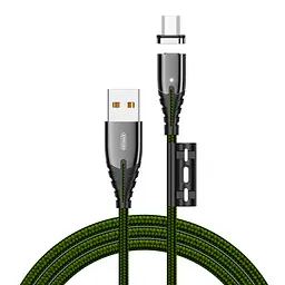 Кабель Joyroom Micro USB Magnetic Series S-M408 магнітний 1.2 м 3A зелений