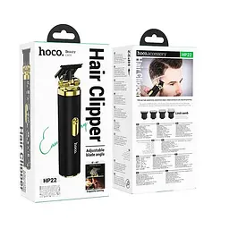 Машинка для стрижки HOCO HP22 Retro engraving electric hair clipper - мініатюра 8