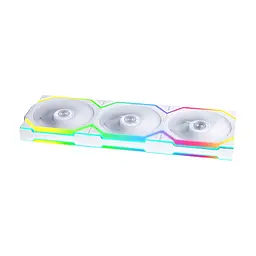 Кулер до корпусу Lian Li Uni Fan SL WIRELESS 120-3, White (G99.12SL1W3W.00) - мініатюра 2