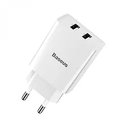 Блок живлення Baseus Speed Mini Dual Usb 10.5 W 2 USB CCFS-R02 - мініатюра 2