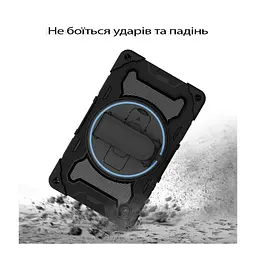 Чохол до планшета BeCover Horizontal handle Samsung Galaxy Tab A11 Plus SM-X236B 11.0" Black (713941) - мініатюра 4