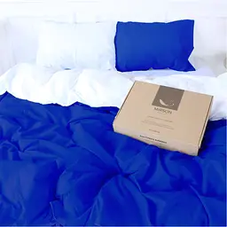 Постільна білизна MirSon Ranforce Elite Pablo Blue 2 х 143х210 сімейний (2200004680712)