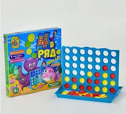 Гра Fun Game 7231 "4 в ряд" (12) в коробці - мініатюра 3