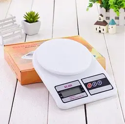 Кухонні електронні ваги Kitchen SF-400A для зважування продуктів з дисплеєм до 5 кг - мініатюра 5