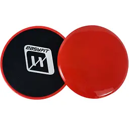Диски для глайдингу EasyFit червоні (пара) (EF-1425-R)