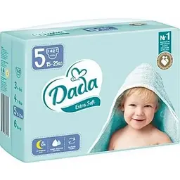 Підгузки Dada Extra Soft 5 (15-25 кг) 42 шт