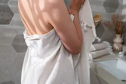 Рушник Ardesto SPA 90х170см, 100% бавовна, мокко (ART2690MC) - мініатюра 12