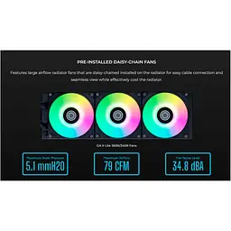 СВО Lian Li GA II Lite 360 Performance Black (G89.GA2L36PB.00) - мініатюра 5