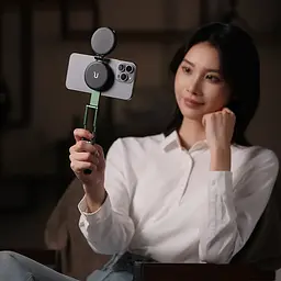 Тримач телефона Ulanzi MA60 Foldable Magnetic Phone Tripod (Purple) - мініатюра 8