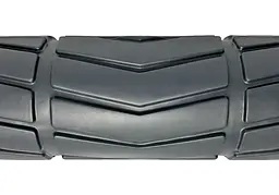 Масажний ролик EasyFit Rover 33 см Чорний (EF-3703-Bk) - мініатюра 2