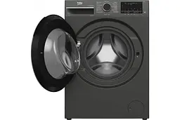 Пральна машина Beko фронтальна 8 кг 1200 A+++ 56 см дисплей пара інвертор графіт - мініатюра 2