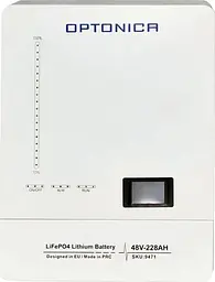 Акумуляторна батарея для ДБЖ Optonica LiFePO4 48 V / 228 А*ч (O-LiFePO4-228-48-15s) - мініатюра 2