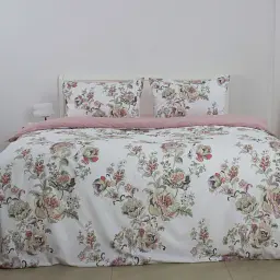 Комплект постільної білизни ТЕП Happy Sleep English Breakfast двоспальний білий