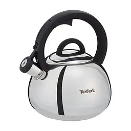 Чайник для плит Tefal Duetto+ 2.5 л сталевий / чорний (N4180310)