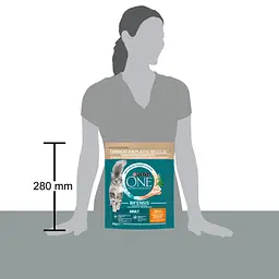 Сухий корм для котів Purina One Adult з куркою та цільними злаками 800 г - мініатюра 3