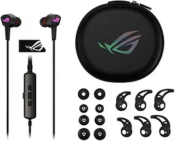 Навушники Asus геймерські дротові ROG cetra II USB-C гарнітура (90YH02S0-B2UA00) чорна - мініатюра 5