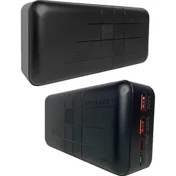 Зовнішній акумулятор XO PR189 30000mAh 22.5W Black [120535] - мініатюра 3