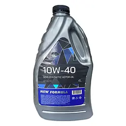 Автомобільна моторна олива NEW FORMULA 10w-40 4л - мініатюра 1