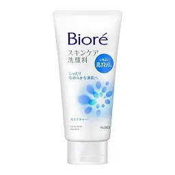 Японська зволожуюча пінка для вмивання Kao Biore Skin Care Moisture 130 г - мініатюра 3