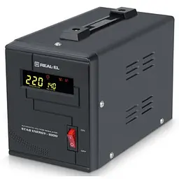 Стабілізатор Real-El STAB ENERGY-1000 (EL122400012) - мініатюра 3