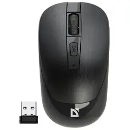 Комп'ютерна мишка Defender Wave MM-995 Silent Wireless Black (52995)
