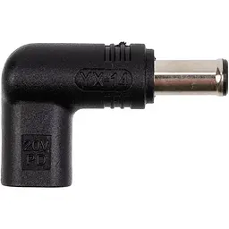 Адаптер PowerPlant USB Type-C на DC 6.5x4.4 мм (CC360673)