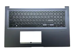 Топкейс ноутбука / верхня панель та клавіатура для ноутбука Asus Vivobook 17 X1702ZA (90NB0WZ2-R30UA0) Оригінал від Asus, Верхня панель клавіатури