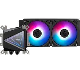 Водяне охолодження MSI MAG CoreLiquid I240 ARGB Black (MAG CORELIQUID I240) - мініатюра 3